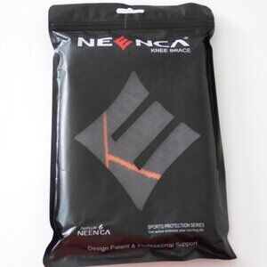 NWT Neenca  2pk Knee Brace Gray/Orange XL